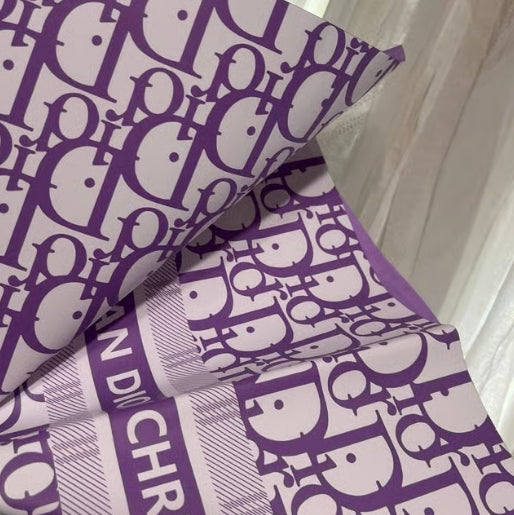 (Dior Pattern) waterproof wrapping paper