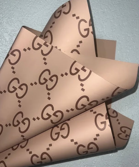 (Designer) waterproof Korean floral wrapping paper