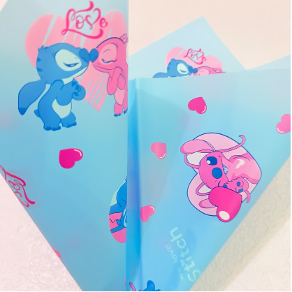 Stitch Bouquet Wrap Set: 20 Sheets + 5 Yards Satin Ribbon