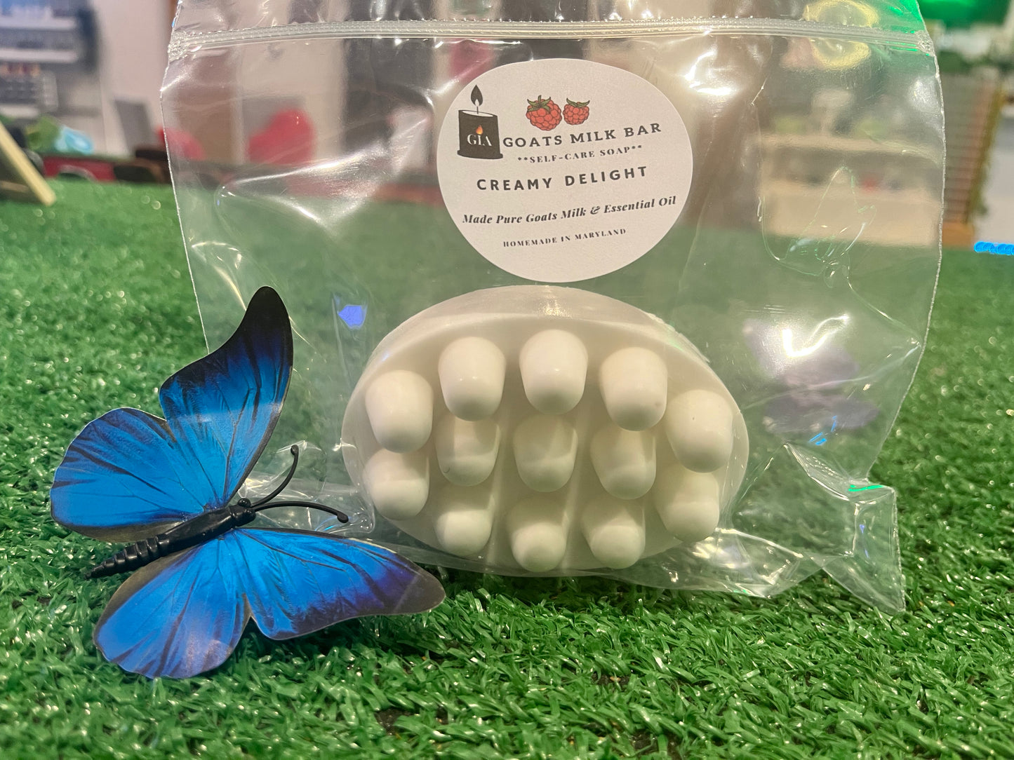 (Creamy Delight) Massage Body Bar 🧼