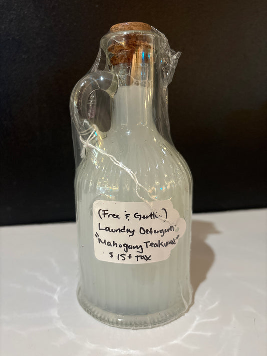 (Free & Gentle) Laundry Detergent: Mahogany Teakwood