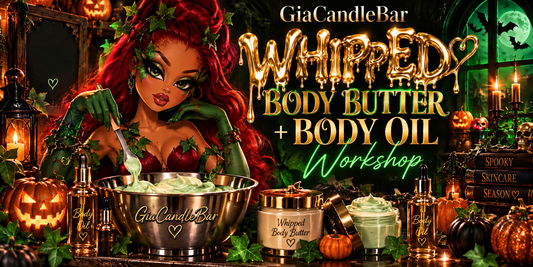 PRIVATE WHIP IT ON ME: DIY VEGAN WHIPPED BODY BUTTER + (3n1) BODY OIL WORKSHOP EXPERINCE!!!