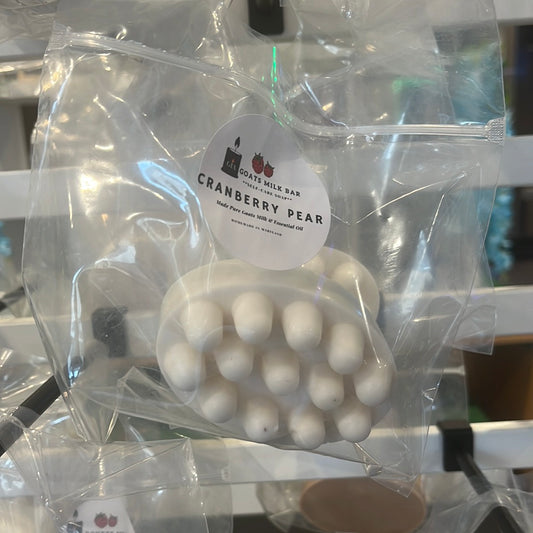 ** Cranberry Pear ** (Donkey Milk Massage Body Bar)