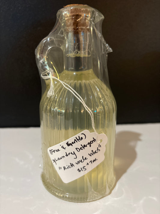 (Free & Gentle) Laundry Detergent: Rich Uncle Vibes (Lrg)