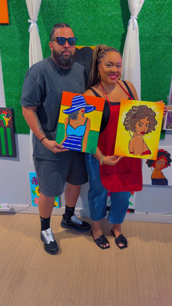 Aromatherapy Sip & Paint Experience