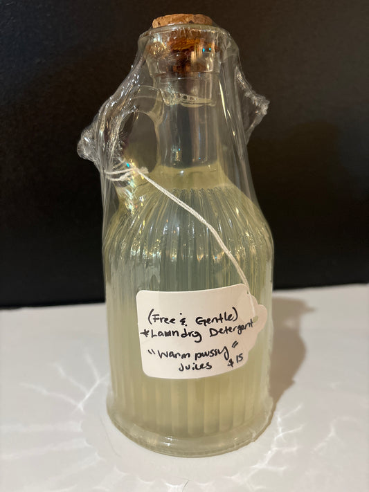 (Free & Gentle) Laundry Detergent: Warm Pwussy Juices (Lrg)