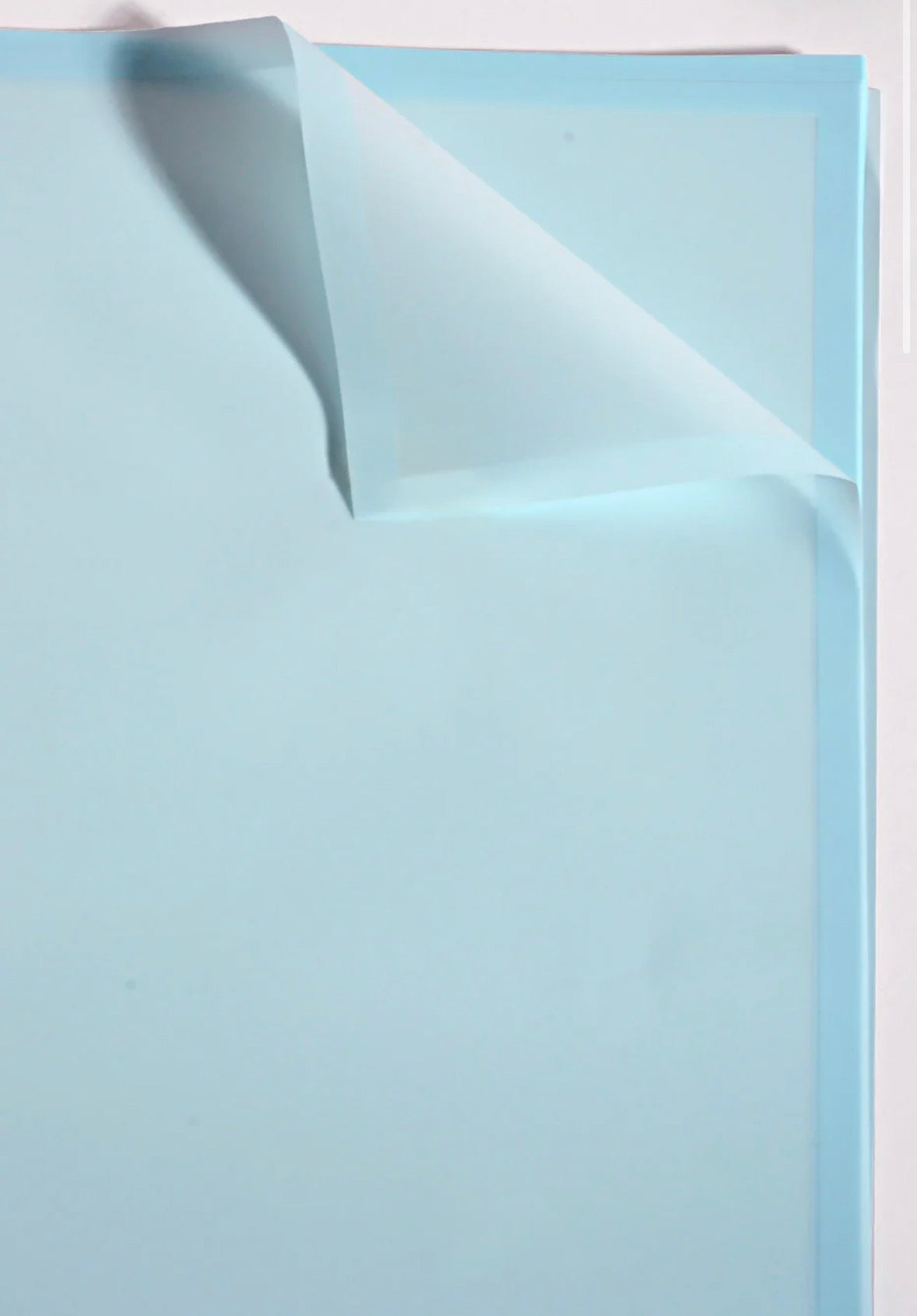 Waterproof Paper (Transparent w Solid Edge Trim)