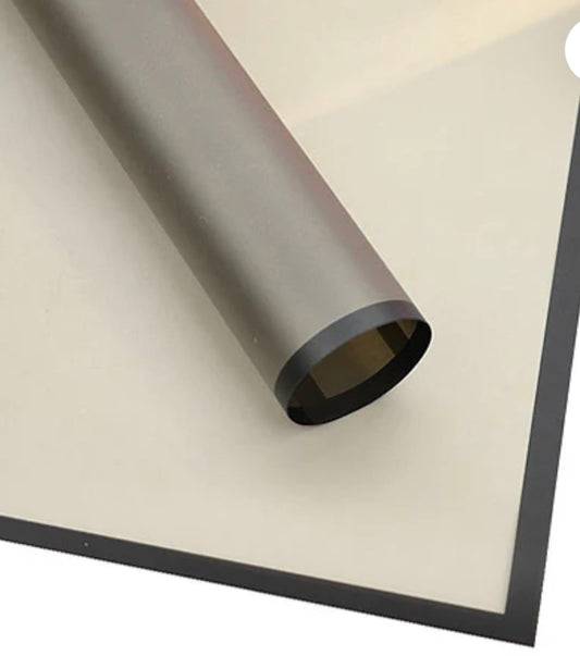 Waterproof Paper (Transparent w Solid Edge Trim)