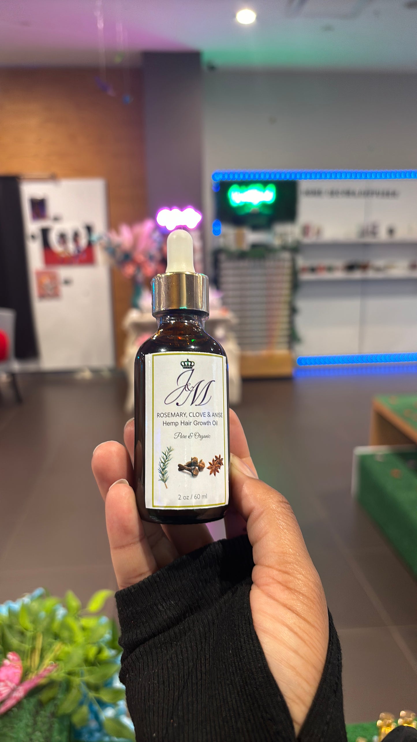 Hemp Hair Growth Oil