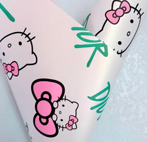 (Hello Kitty) Luxury Style Wrapping Paper