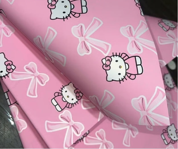 (Hello Kitty) Luxury Style Wrapping Paper