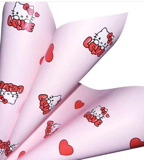 (Hello Kitty) Luxury Style Wrapping Paper