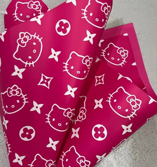 (Hello Kitty) Luxury Style Wrapping Paper