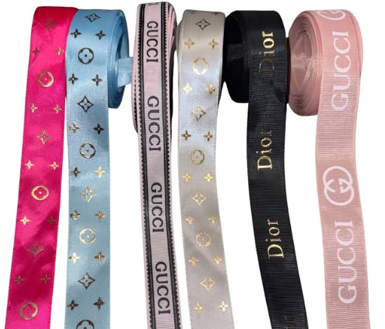 Designer-style ribbon set