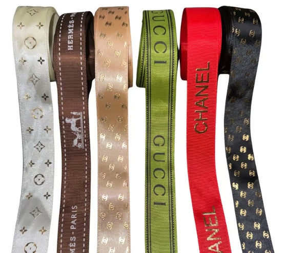 Designer-style ribbon set