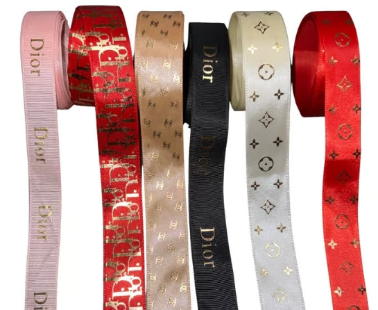 Designer-style ribbon set