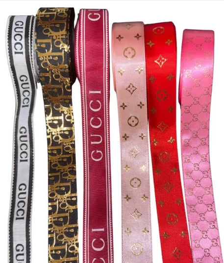 Designer-style ribbon set