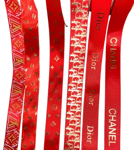 Designer-style ribbon set