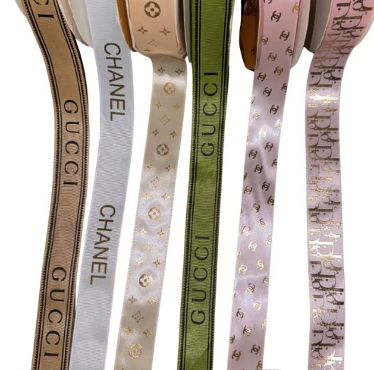 Designer-style ribbon set
