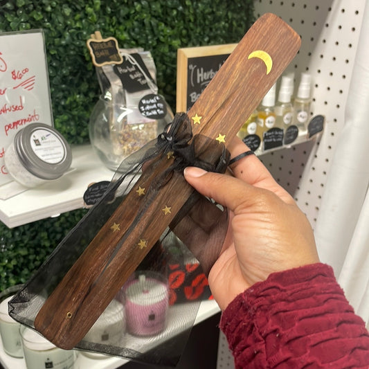 Wood 🪵 Incense Holder